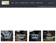 Tablet Screenshot of campusbicycle.com